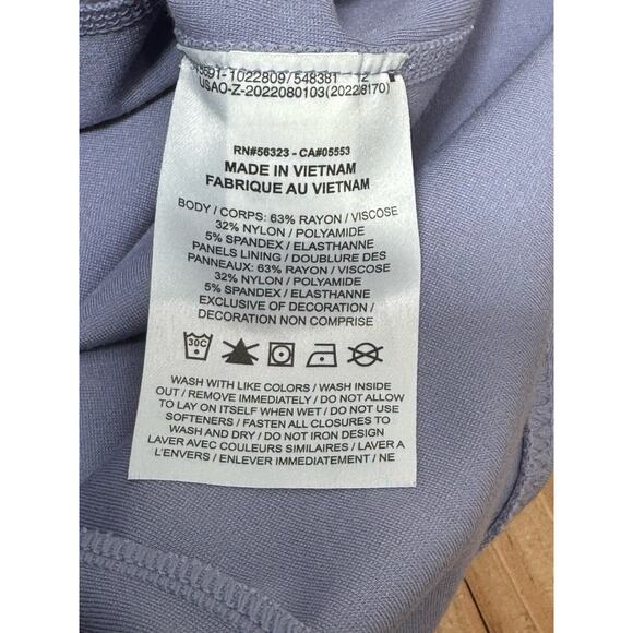 NIKE SPORTSWEAR ESSENTIAL BODYSUIT TANK TOP PURPLE WOMENS SIZE SMALL NWOT - Picture 7 of 9